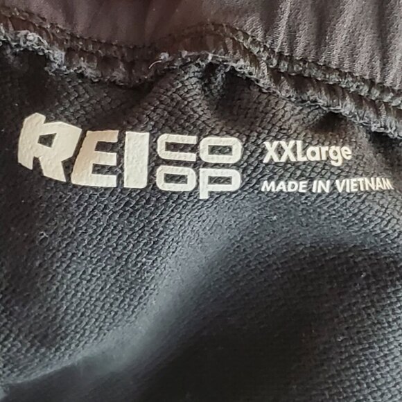 REI Co-Op Mens XXL Dark Gray Black Lightweight Athletic Trail Running Pants - Picture 3 of 9